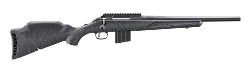 Ruger 56902 American II Patrol 338 ARC 5+1 16.10" Graphite Black Cerakote Threaded Bull Barrel & Alloy Steel Receiver w/Picatinny Rail, Black Splatter Adj LOP Synthetic Stock