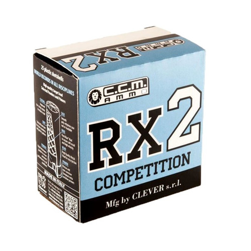 RX 2 COMPETITION 12GA 2-3/4'' 1OZ #8 SHOT 250/CASE