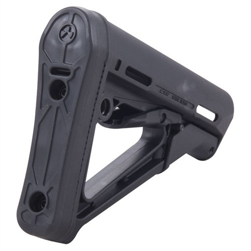 AR-15 CTR STOCK COLLAPSIBLE COMMERCIAL BLK