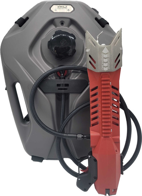 XM42-X Flamethrower with Backpack Tank - RED