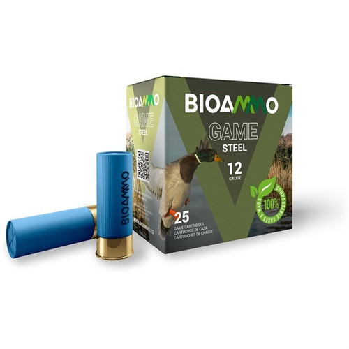 Bioammo 12 Gauge Ammo 1 oz #3 Shot Ammunition - 25 Rounds