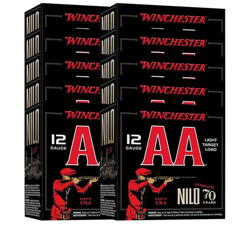 Winchester 12 Gauge Ammo 1-1/8 oz #8 Shot Ammunition - 250 Rounds