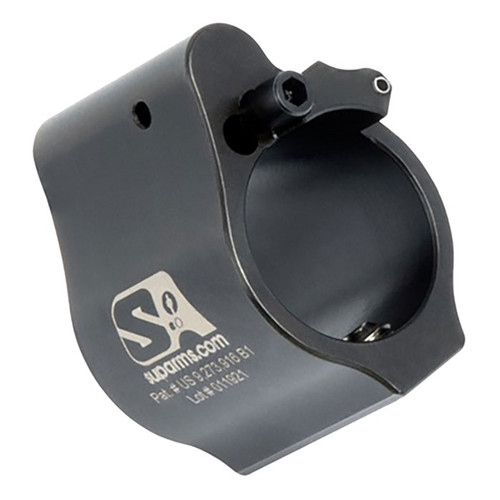 AR-15 SOLID ADJUSTABLE GAS BLOCK .750'' BLACK