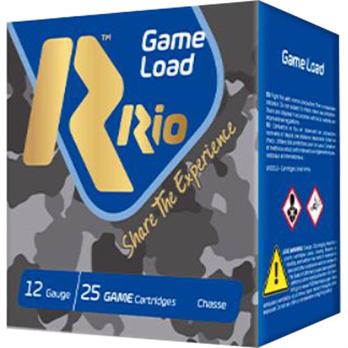 GAME LOAD 12 GAUGE 2-3/4'' 1-1/16 OZ #8 SHOT 25/BOX