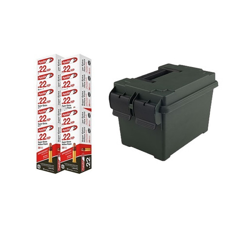 Aguila .22LR Ammo 38gr CPHP Ammunition - 1250 Rounds