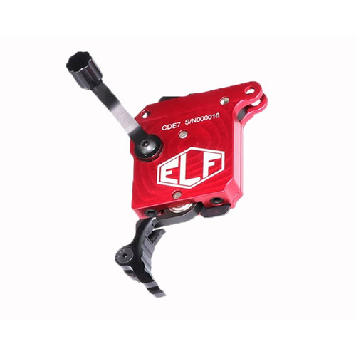 ELF 700 PRECISION RIFLE TRIGGER BLACK SHOE/SAFETY, W/O BOLT