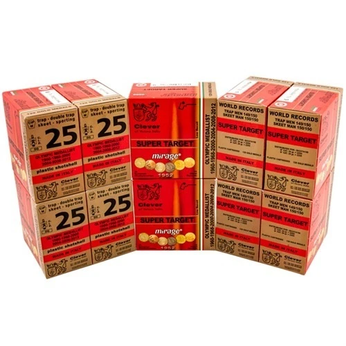 Clever 12 Gauge Ammo 2-3/4" 1-1/8 oz #9 Shot Ammunition - 250 Rounds