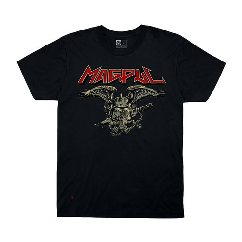 HEAVY METAL COTTON T-SHIRT BLACK X-LARGE