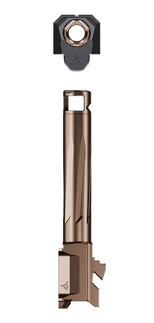 Radian Weapons R0942 Ramjet & Afterburner Combo Bronze Stainless Steel Fits Glock 26 G5