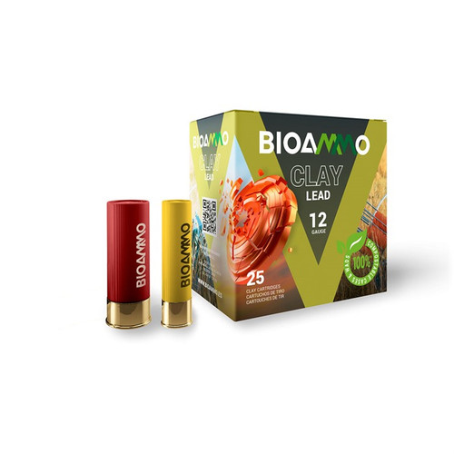 BIOAMMO 12 GAUGE 2-3/4'' 7/8OZ #7.5 SHOT 25/BOX