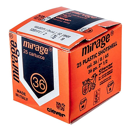 MIRAGE SUPER TARGET .410 BORE 2-1/2'' 1/2OZ #7.5 SHOT 250/CS