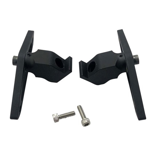 P-SKI FEET FOR WIDE STANCE BIPODS MATTE BLACK 2/PACK