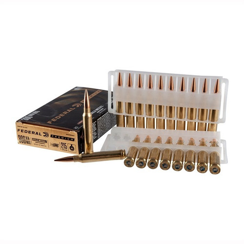 Federal .300 Winchester Magnum Ammo 215gr OTM Ammunition - 20 Rounds