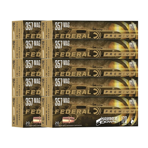 357 MAGNUM 170GR BONDED HOLLOW POINT 200/CASE