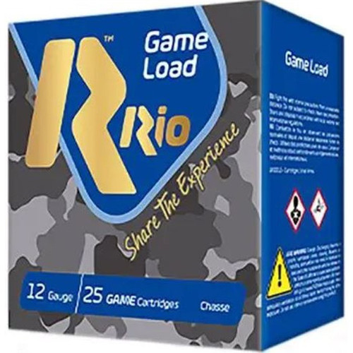 Rio Ammunition 12 Gauge Ammo 1-1/4 oz #8 Shot Ammunition - 25 Rounds
