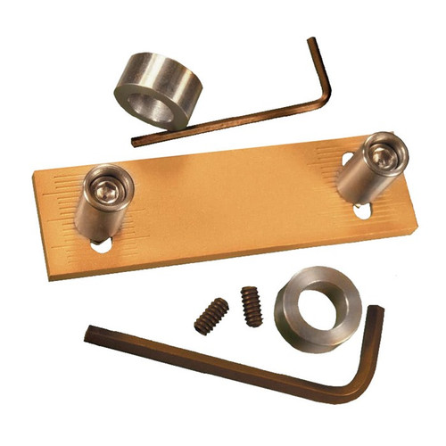 #350D ADJUSTABLE COMB HARDWARE GOLD ALUMINUM