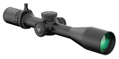 Swampfox Optics PAT2624MT  Patriot II Black 6-24x50mm 30mm Tube Clean Tree MOA Reticle