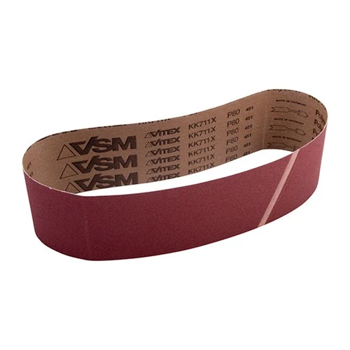 4'' (10CM) X 36'' (91CM) SANDING BELT, 80 GRIT