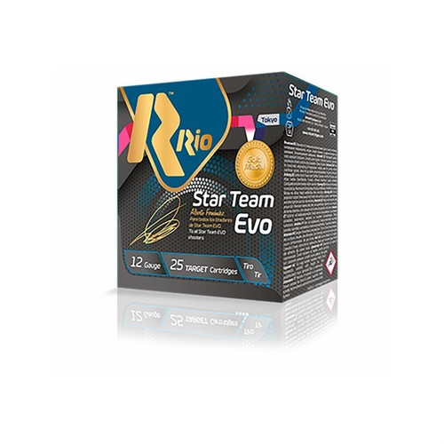 Rio Ammunition 12 Gauge Ammo 1-1/8 oz #8 Lead Shot Ammunition - 25 Rounds