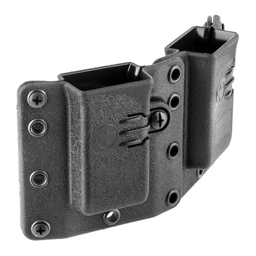 COPIA DOUBLE PISTOL MAG CARRIER 9/40 BLACK STANDARD