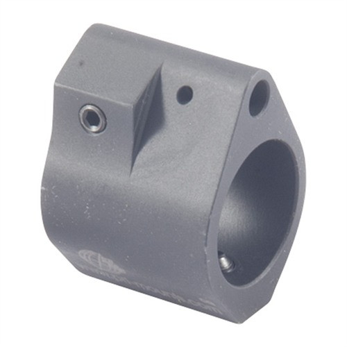 ADJUSTABLE LOW-PROFILE GAS BLOCK