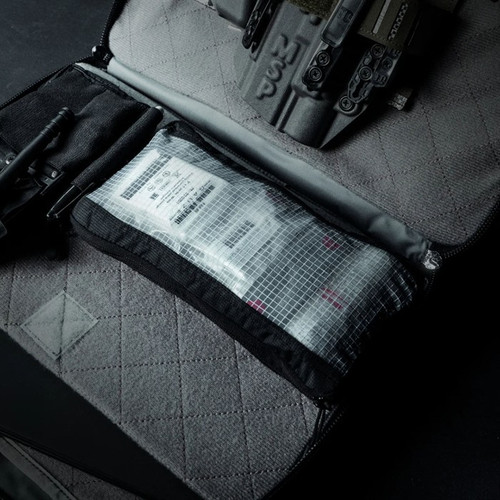 FADE VIEW POUCH LARGE BLACK