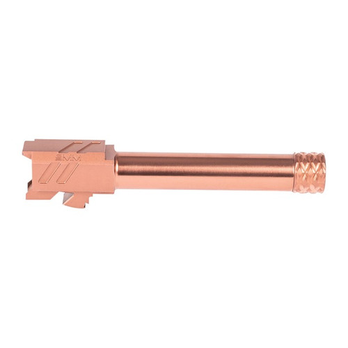 PRO MATCH G19 BARREL, 9MM, THREADED, BRONZE