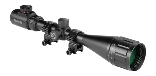 Konus 7349 Fighter 4-16x50mm Illuminated BDC Reticle, Includes Rings