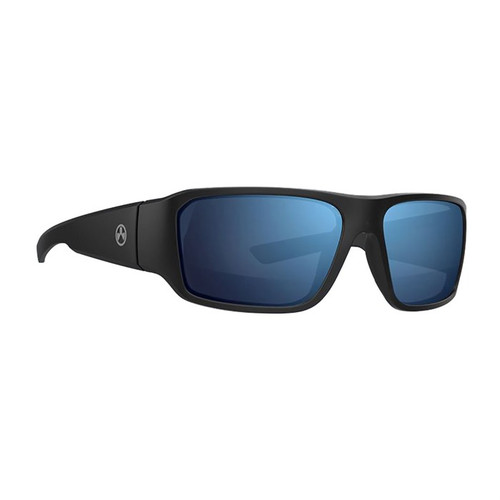 RIFT GLASSES BLK FRAME/BRONZE LENS W/BLUE MIRROR POLARIZED