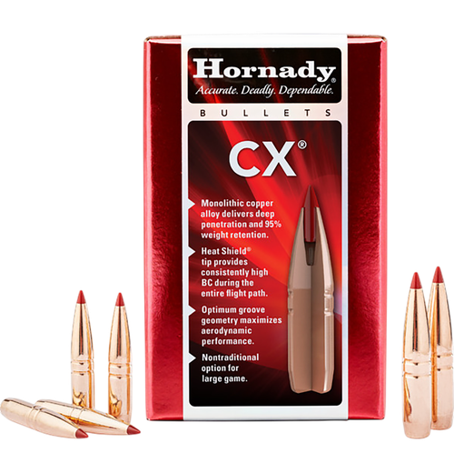 Hornady .338 inches 240gr Polymer Tip Boat Tail Bullets 50 Count
