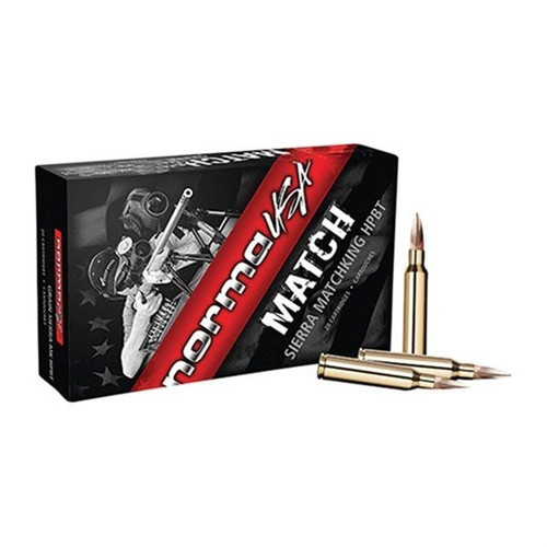 Norma .223 Remington Ammo 77gr BTHP Ammunition � 20 Rounds