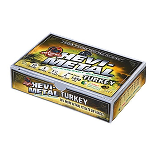 Hevi-metal 12 Gauge Ammo 1-1/4 oz #4 Ammunition � 5 Rounds