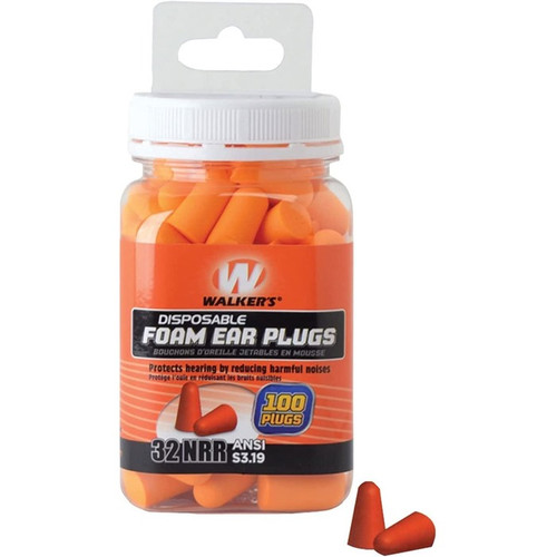 FOAM EAR PLUG 100 COUNT JAR