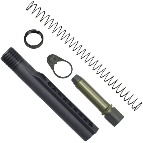 KSPEC AR15 A5-LENGTH H4 BUFFER TUBE KIT W/7.3OZ BUFFER BLACK