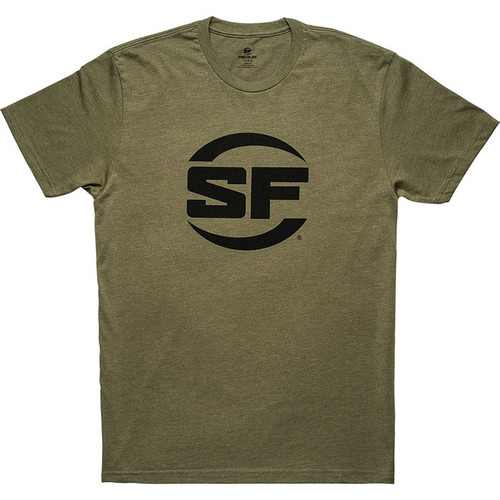 SUREFIRE BUTTON LOGO T-SHIRT X-LARGE OLIVE DRAB