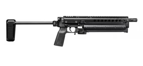 HOT ITEM Kel-Tec KP50, Semi Automatic Pistol, 5.7x28, (2) Coupled 50rd Magazines, 9.6" Barrel, Folding Brace, B5 Pistol Grip, Ambidextrous Controls, Black - KP50BLKB