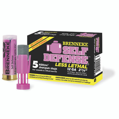 Brenneke 12 Gauge Ammo 1/3 oz Slug Ammunition - 5 Rounds