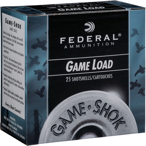 Federal 12 Gauge Ammo 1 oz #6 Lead Ammunition - 25 Rounds