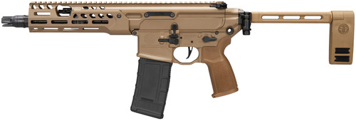 Sig Sauer PMCX300B9BIR MCX Spear LT IR 300 Blackout 30+1 9" Black FNC Steel Threaded Barrel Flat Dark Earth Cerakote Picatinny Rail Alloy Steel Receiver M-LOK Handguard Folding Brace w/Push Button Hinge Flat Dark Earth FDE Polymer Grip Ambidextrous