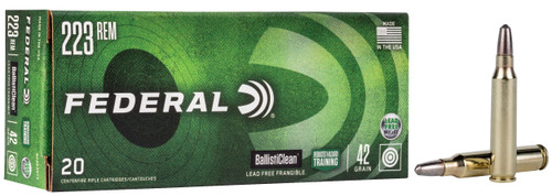 Federal .223 Rem Ammo 42gr LFF Ammunition - 20 Rounds