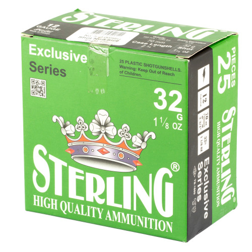 Sterling 12 Gauge Ammo 1-1/8 oz #5 SP Ammunition - 25 Rounds