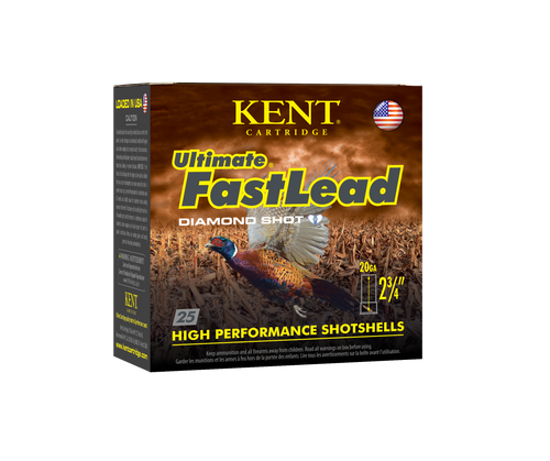 Kent Cartridge 20 Gauge Ammo 1 oz #7.5 Lead Ammunition - 25 Rounds