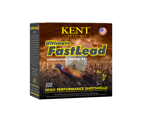 Kent Cartridge 20 Gauge Ammo 1 1/4 oz #6 Lead Ammunition - 25 Rounds