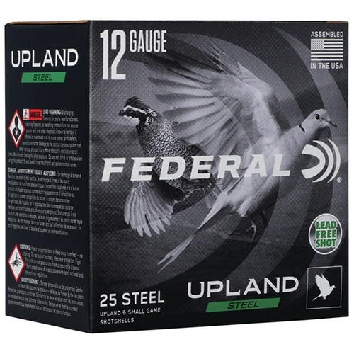 Federal 12 Gauge Ammo 1 oz #6 Steel Ammunition - 25 Rounds