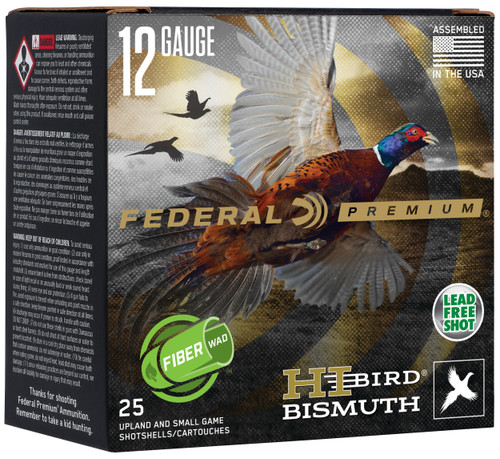 Federal 12 Gauge Ammo 1-1/4 oz #5 Bismuth Ammunition - 25 Rounds