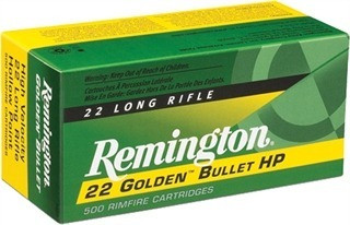 Remington .22 Long Rifle Ammo 40gr CPRN Ammunition - 100 Rounds