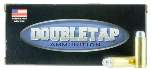 DoubleTap 45 Colt Ammo 255gr Hard Cast Semi-Wadcutter Ammunition - 20 Rounds