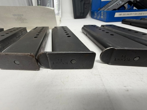 SIG Sauer P6 9mm – October 1978 Production – Made in Germany – 10 Magazines – Original Box – Night Sights