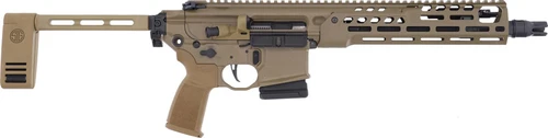 SALE TODAY ONLY Sig Sauer PMCX556N11BIR10 MCX Spear LT IR 5.56 NATO 10+1 11.50" Black FNC Steel Threaded Barrel, Flat Dark Earth Cerakote Picatinny Rail Alloy Steel Receiver, M-LOK Handguard, FDE Folding Brace w/Push Button Hinge & Polymer Grip, Ambi