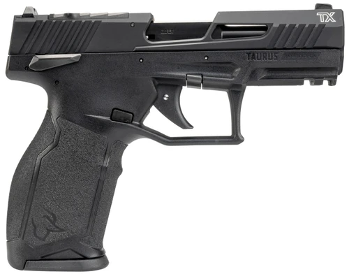 TAURUS 1-2TX22P341-10 TX22 T.O.R.O Gen 2 Full Size Frame 22 LR 10+1 4.10" Matte Black Steel Barrel, Black Hard Coat Anodized Optic Ready/Serrated Slide, Black Polymer Frame w/Picatinny Rail, Right Hand